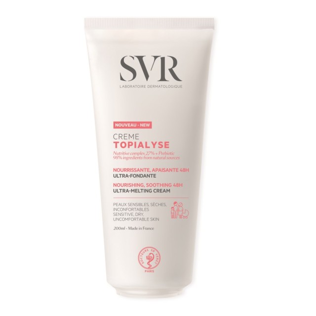SVR Topialyse Cream 48h 200ml (Κρέμα 48ώρης Θρέψης για Πολύ Ξηρό & Ευαίσθητο Δέρμα)
