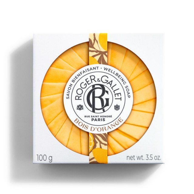Roger & Gallet Bois DOrange Wellbeing Soap 100gr (Αναζωογονητικό Σαπούνι Πικρό πορτοκάλι - Petit gr