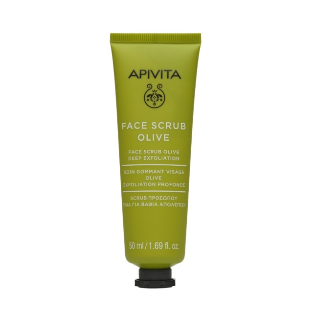 Apivita Face Scrub Deep Exfoliating with Olive 50ml