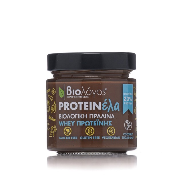 Biologos Proteinέλα Whey Protein 250gr (Βιολογική Πραλίνα Πρωτεΐνης Ορού Γάλακτος)