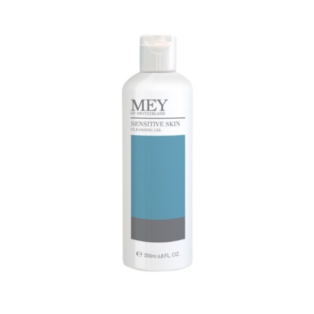 Mey Sensitive Skin Cleansing Gel 200ml (Απαλό Σαπούνι Καθαρισμού για Ευαίσθητες & Ερεθισμένες Επιδερμίδες) 