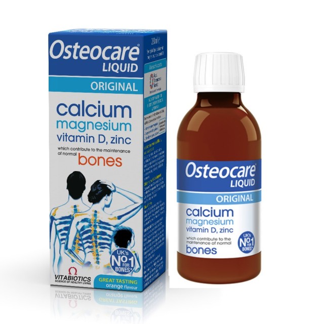 Vitabiotics Osteocare Liquid 200ml (Συμπλήρωμα Διατροφής για την Υγεία των Οστών)