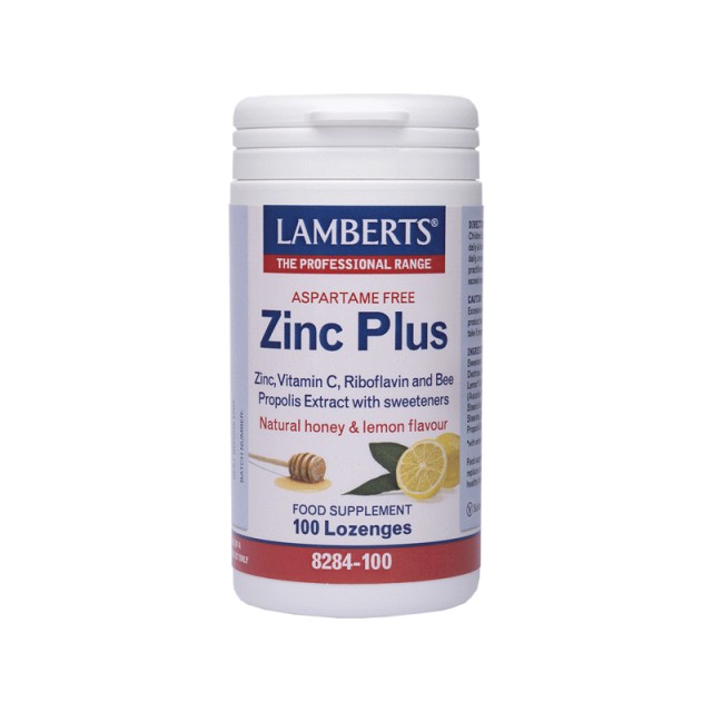 Lamberts Zinc Plus 100 Lozenges (Ψευδάργυρος)