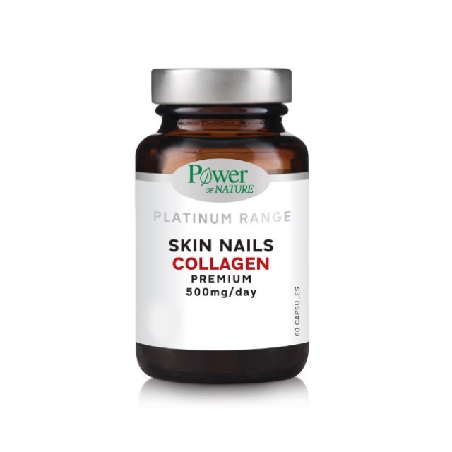 Power Health Platinum Skin Nails Collagen Premium 500mg/day 60caps (Συμπλήρωμα Διατροφής για Δέρμα & Νύχια)