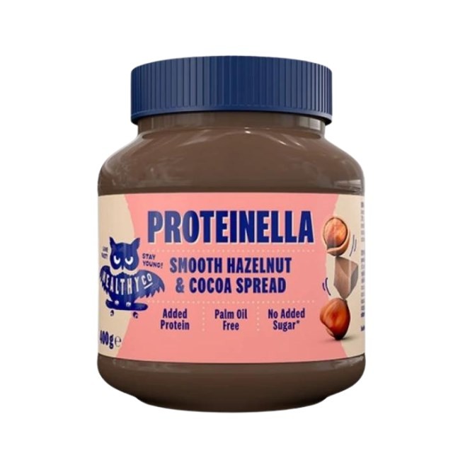 Healthy Co Proteinella Smooth Hazelnut & Cocoa Spread 400gr (Άλειμμα Φουντουκιού με Κακάο)