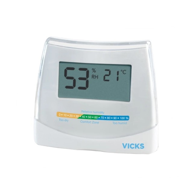 Vicks Thermometer Hygrometer V7EMEA (Υγρόμετρο & Θερμόμετρο Χώρου)