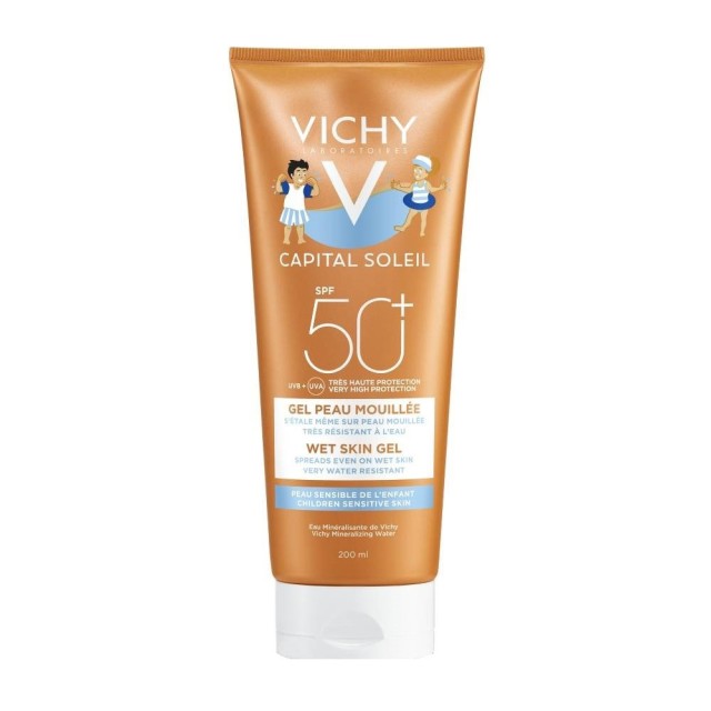 Vichy Capital Soleil Wet Skin Gel Kids SPF50+ 200ml