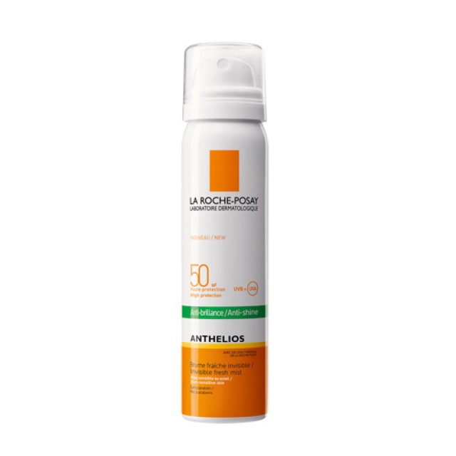 La Roche Posay Anthelios Anti-Brillance Mist SPF50 75ml (Αντηλιακό Προσώπου σε Μορφή Σπρέι)