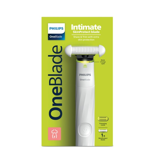 Philips OneBlade Intimate QP1930/22 (Ηλεκτρική Ξυριστική Μηχανή για τις Ευαίσθητες Περιοχές)