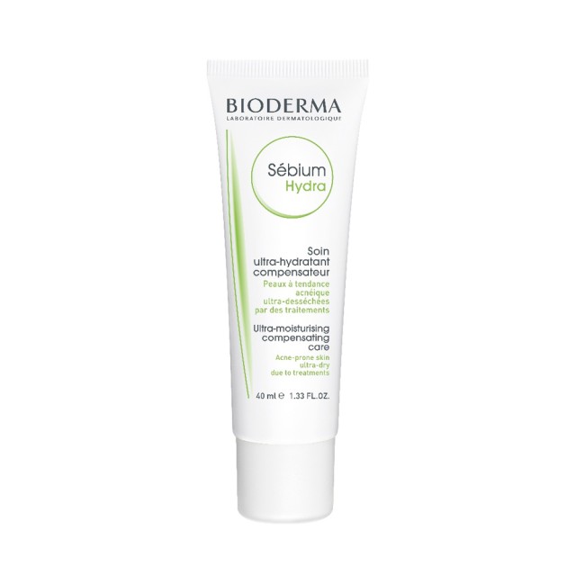 Bioderma Sebium Hydra Cream 40ml (Καταπραϋντική & Ενυδατική Κρέμα για Λιπαρές Επιδερμίδες) 