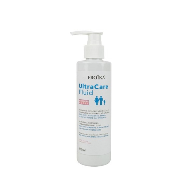 Froika Ultracare Fluid 200ml (Ενυδατικό Καταπραϋντικό Γαλάκτωμα Ελαφριάς Υφής για Πολύ Ξηρό/Ατοπικό 