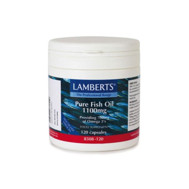 Lamberts Pure Fish Oil 1100mg 120cap (Ιχθυέλαια)