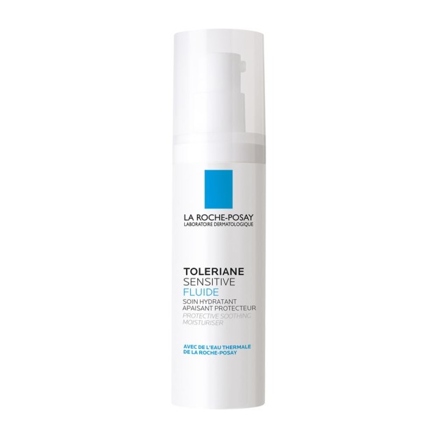 La Roche Posay Toleriane Sensitive Fluide 40ml (Ενυδατική Λεπτόρρευστη Κρέμα Προσώπου με Πρεβιοτικά) 