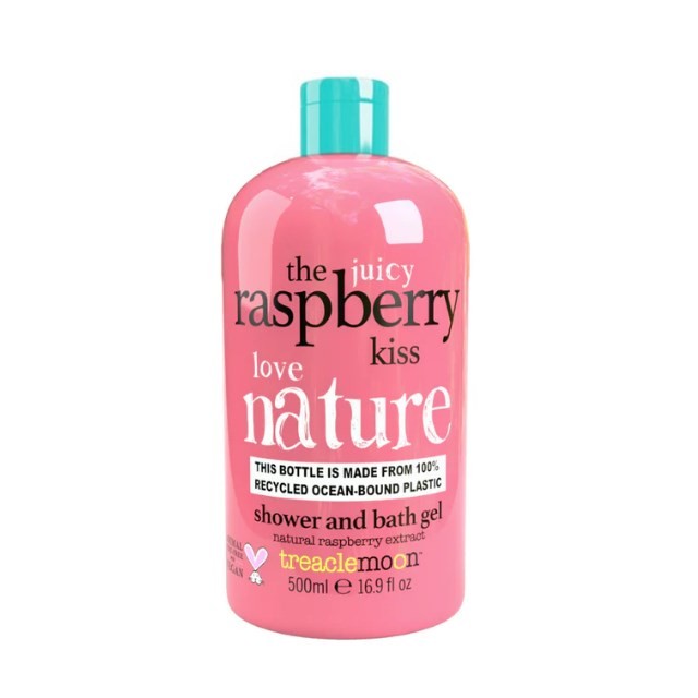 Treaclemoon The Raspberry Kiss Bath & Shower Gel 500ml (Αφρόλουτρο με Άρωμα Βατόμουρο)