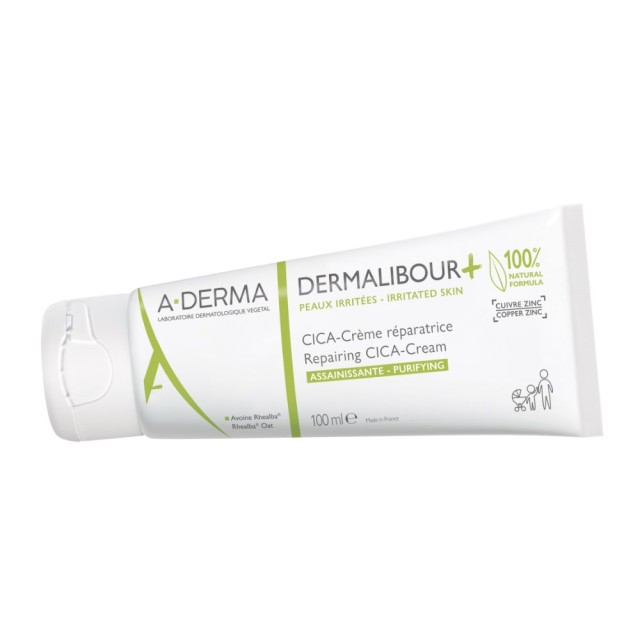 A Derma Dermalibour+ Repairing Cica-Cream 100ml (Εξυγιαντική Επανορθωτική Κρέμα) 