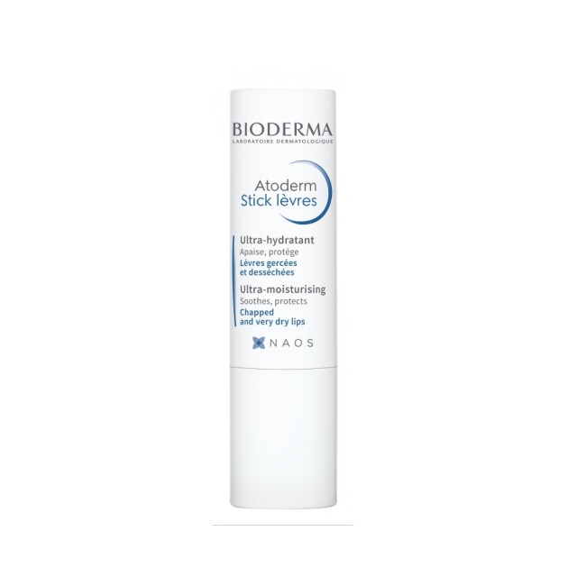 Bioderma Atoderm Lip Stick 4gr (Ενυδατικό Στικ για Σκασμένα & Πολύ Ξηρά Χείλη)