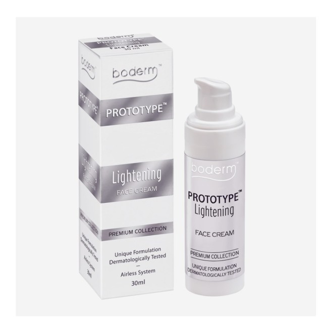 Boderm Prototype Lightening Face Cream 30ml (Λευκαντική Κρέμα Προσώπου)