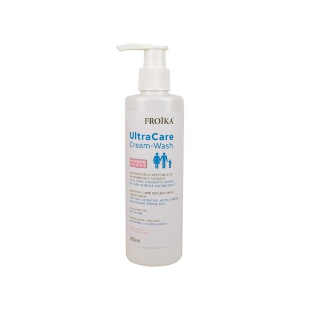 Froika Ultracare Cream Wash 250ml (Καταπραϋντικό Kρεμοντούς για Πολύ Ξηρό/Ατοπικό Δέρμα)