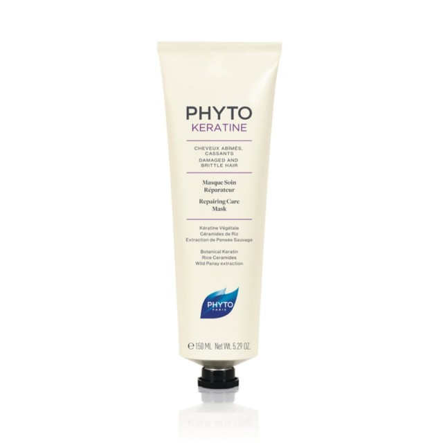 Phyto Phytokeratine Repairing Care Mask 150ml (Μάσκα Επανόρθωσης για Κατεστραμμένα & Εύθραυστα Μαλλιά)