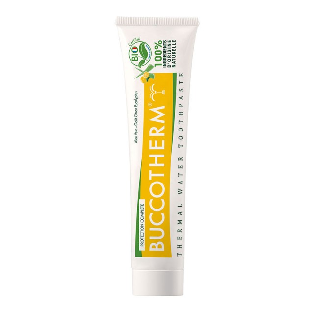 Buccotherm Organic Complete Protection Toothpaste 75ml (Οδοντόκρεμα με Φθόριο για Πλάκα & Τερηδόνα)