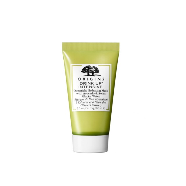 Origins Drink Up Intensive Overnight Hydrating Mask With Avocado & Glacier Water 30ml (Μάσκα Προσώπου Εντατικής Ενυδάτωσης για Νυχτερινή Περιποίηση)