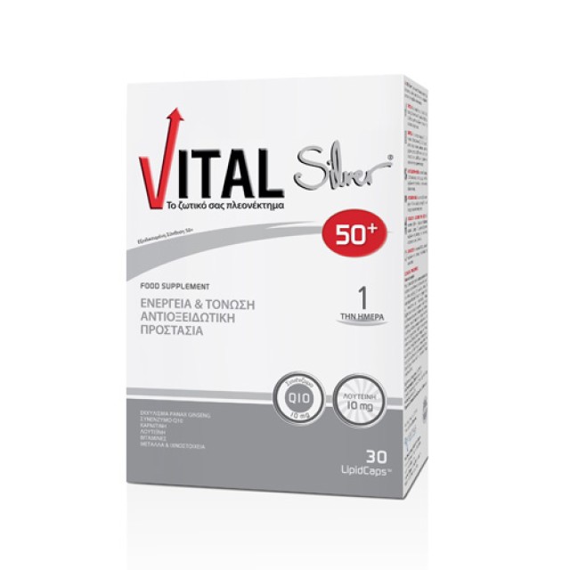 Vital Plus Silver 50+ 30 Lipid Caps