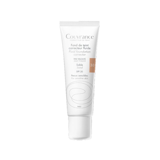 Avene Couvrance Fond De Teint Fluid Sable 3.0 30ml (Υγρό Διορθωτικό Μεικ Απ) 