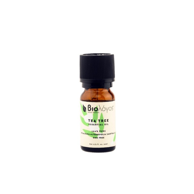 Biologos Essential Oil Tea Tree 10ml (Αιθέριο Έλαιο Τεϊόδεντρο)