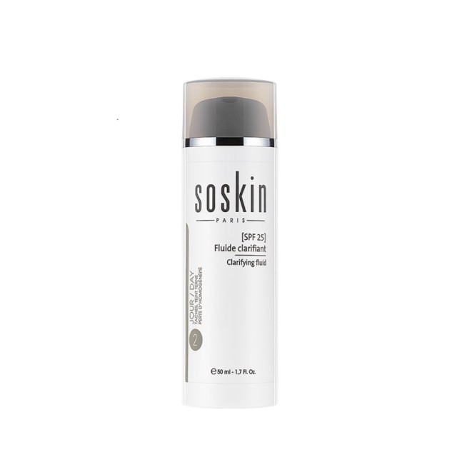 Soskin Clarifying Fluid SPF25 50ml (Aνάλαφρη Κρέμα Ημέρας Κατά της Υπερμελάγχρωσης)