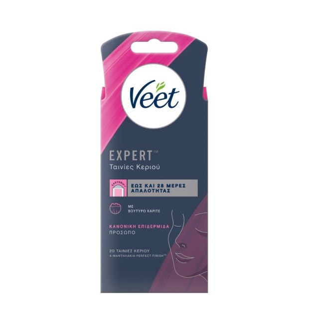 Veet Expert Wax Strips Face 20pcs