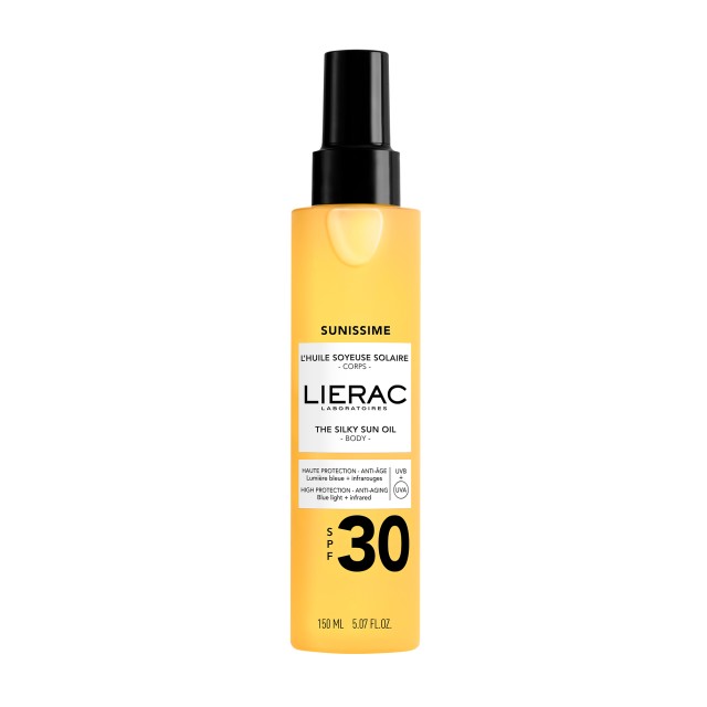 Lierac Sunissime The Silky Sun Body Oil SPF30 150ml (Αντηλιακό Λάδι Σώματος)