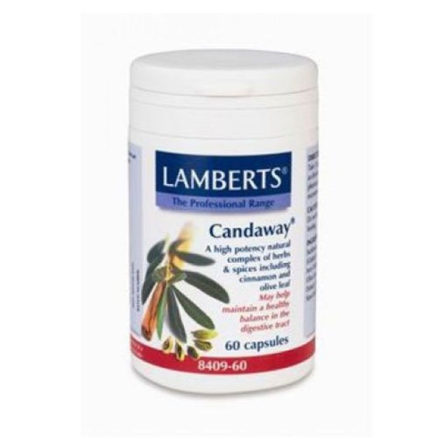 Lamberts Candaway 60cap (Πεπτικά Ένζυμα)