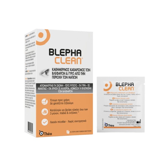 Thea Blephaclean Wipes 30pcs