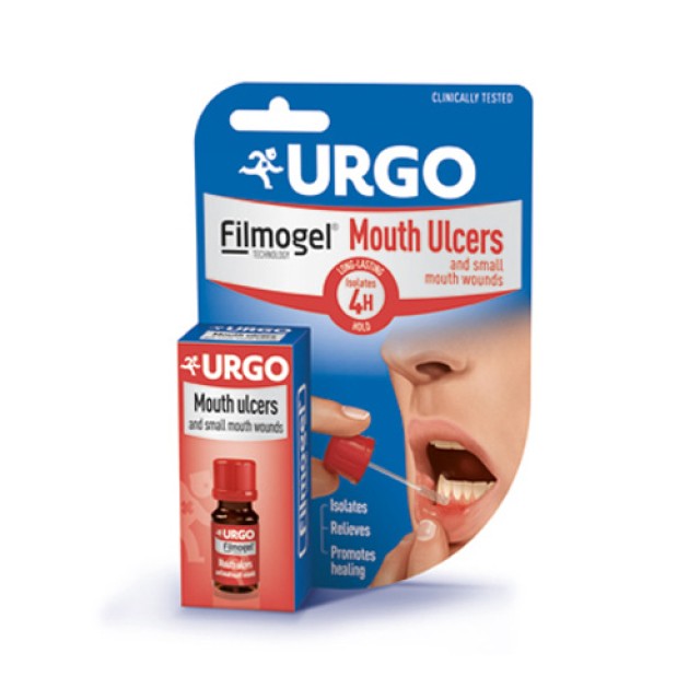 Urgo Filmogel Mouth Ulcers 6ml (Θεραπεία για Άφθες & Μικρές Στοματικές Πληγές)