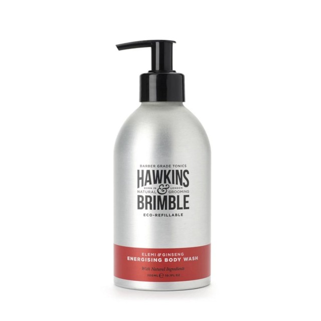 Hawkins & Brimble Energising Body Wash Eco Refillable 300ml 