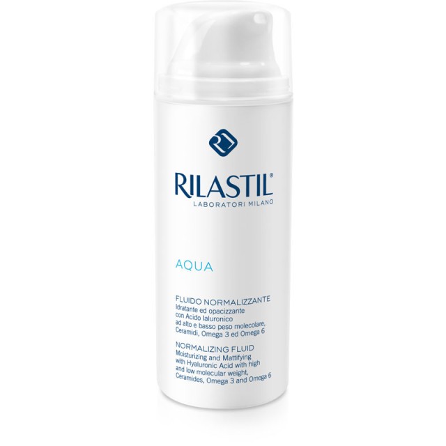 Rilastil Aqua Normalizing Fluid 50ml (Ενυδατική Κρέμα Λεπτόρευστης Υφής)