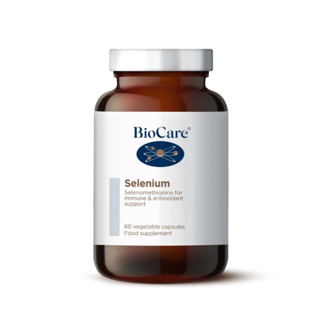 BioCare Selenium 60caps (Συμπλήρωμα Διατροφής με Σελήνιο για Αντιοξειδωτική Προστασία)