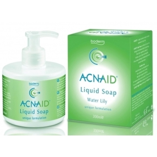 Boderm Acnaid Liquid Soap 300ml (Καθαριστικό Σαπούνι Προσώπου Για Λιπαρές & Με Τάση Ακμής Επιδερμίδες)