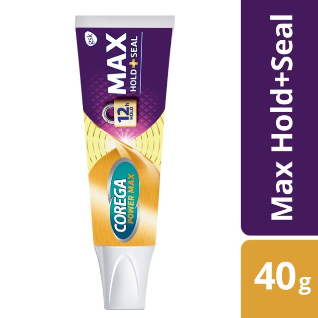 Corega Max Seal Cream 40gr (Στερεωτική Κρέμα για Τεχνητή Οδοντοστοιχία) 