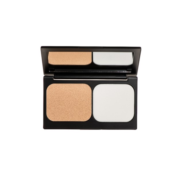 Korres Corrective Compact Foundation Activated Charcoal ACCF1 SPF 20 (Διορθωτικό Make-up Yψηλής Κάλυψης & Διάρκειας)