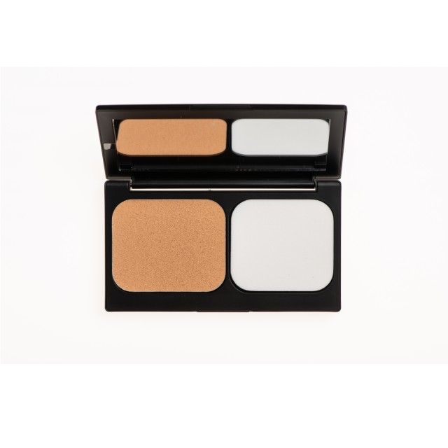 Korres Corrective Compact Foundation Activated Charcoal ACCF3 SPF 20 (Διορθωτικό Make-up Yψηλής Κάλυψης & Διάρκειας)