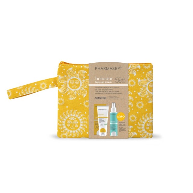 Pharmasept Heliodor SET Face Sun Cream SPF50 50ml & GIFT After Sun Lotion 100ml