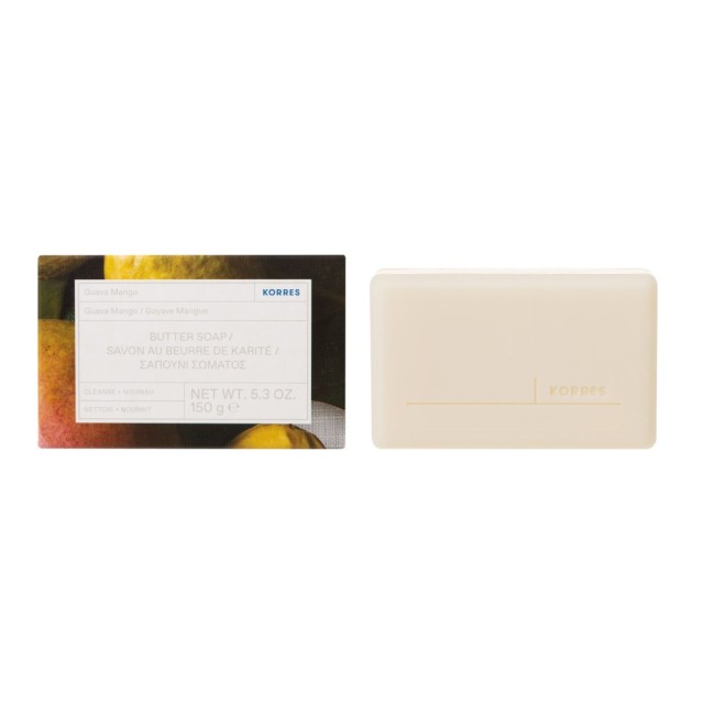 Korres Guava Mango Butter Soap 150gr (Σαπούνι Σώματος με Μάνγκο)