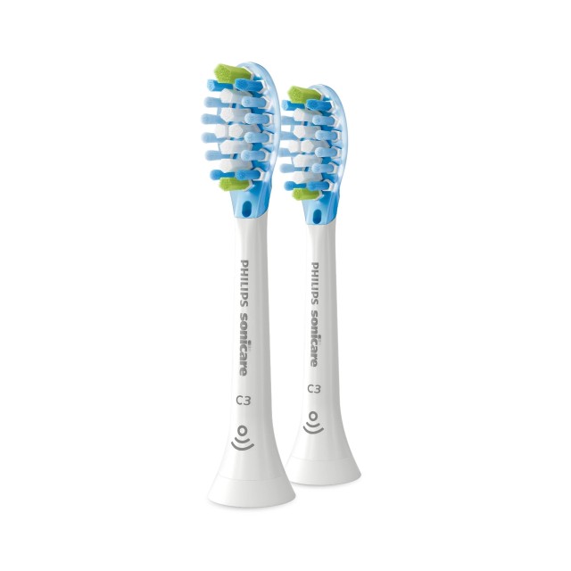 Philips Sonicare C3 Premium Plaque Defence 2τεμ (Ανταλλακτικές Κεφαλές Οδοντόβουρτσας Άσπρες)