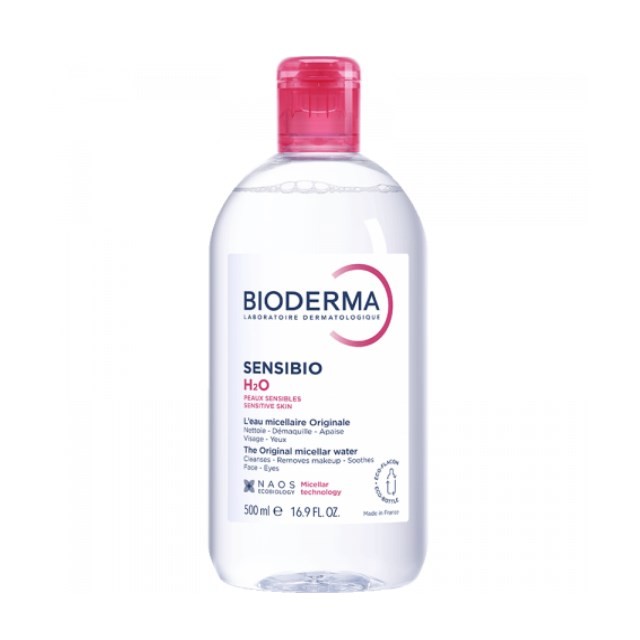 Bioderma Sensibio H2O 500ml (Ηπιο Διάλυμα Καθαρισμού Προσώπου & Ματιών)