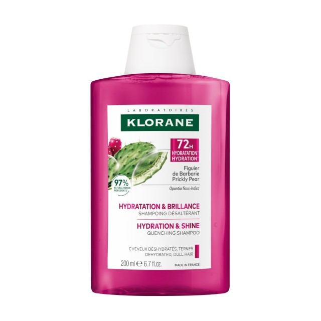 Klorane  Hydration & Shine Shampoo 200ml