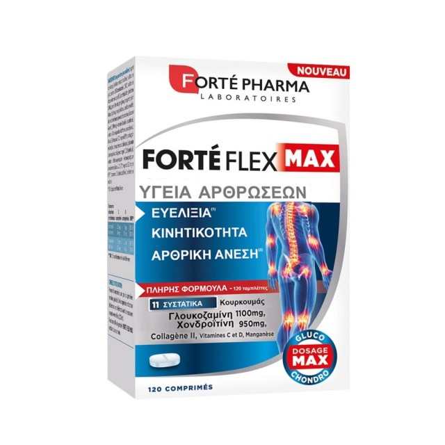 Forte Pharma Forté Flex Max 120tabs (Συμπλήρωμα Διατροφής για την Υγεία των Αρθρώσεων)