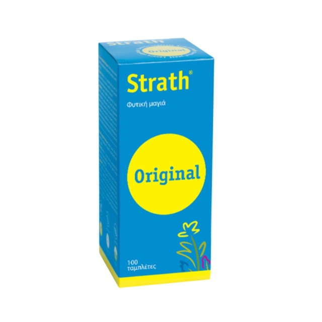 Strath Original 100tabs (Φυσικό Συμπλήρωμα Διατροφής από Φυτική Μαγιά για Ενίσχυση του Οργανισμού)