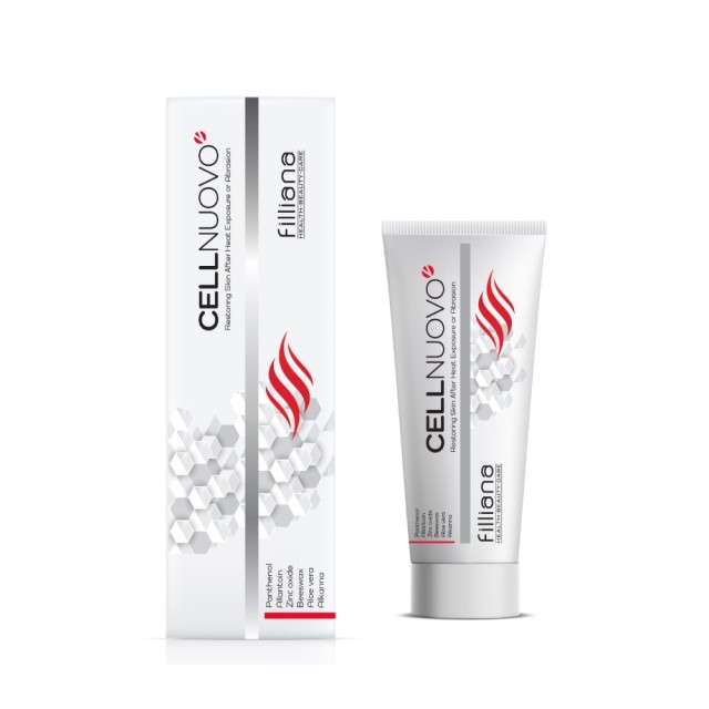 Filliana Cellnuovo Red Cream 75ml (Κρέμα για Αποκατάσταση της Επιδερμίδας από Εγκαύματα & Δερματικούς Ερεθισμούς)