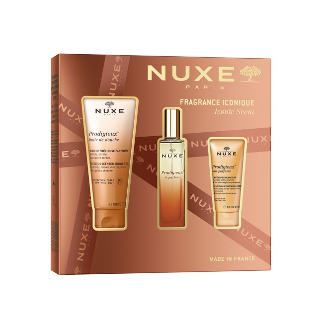 Nuxe SET Xmas Prodigieux Parfum (ΣΕΤ με Γυναικείο Άρωμα & Αφρόλουτρο & Λοσιόν Σώματος)
